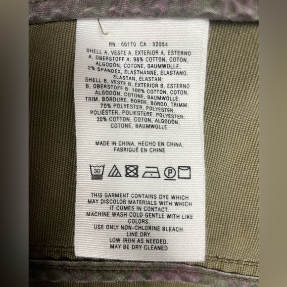 Hei Hei by Anthropologie  Fieldwork Anorak Military Jacket size Small - Picture 7 of 16